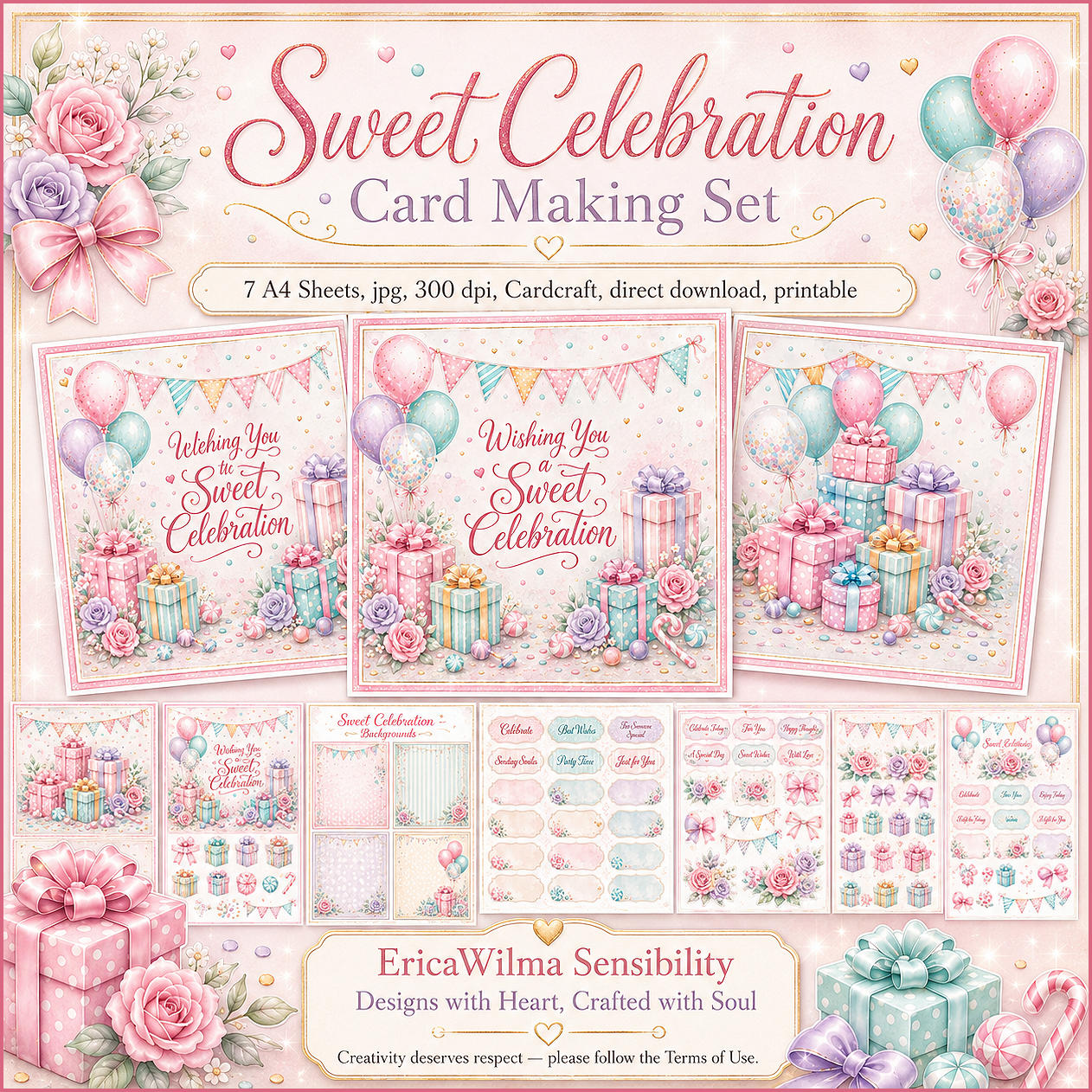 (image for) EW AI Card Making Set Sweet Celebration 2026